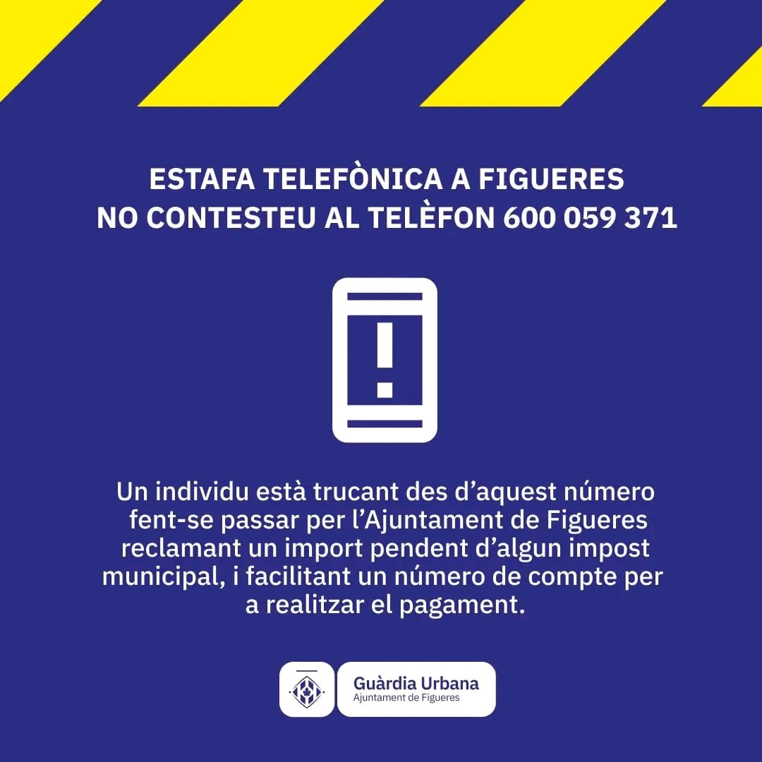 Més informació sobre l'article Estafa per telèfon